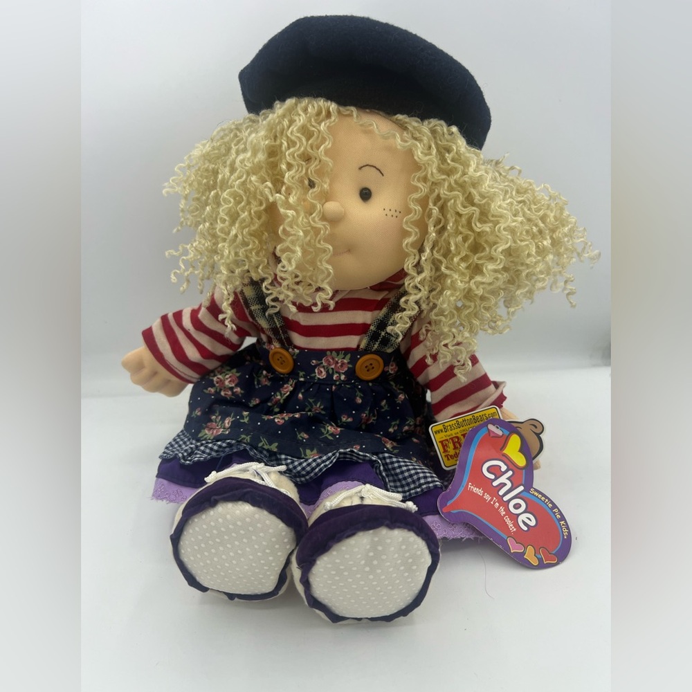 Sweetie Pie Kids ~ CHLOE ~ Vintage plush doll 2002 w/Tags